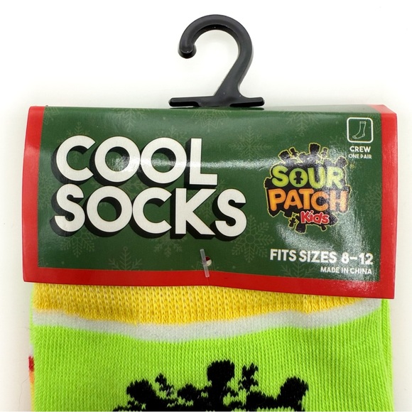 Sour Patch Kids Candy Crew Socks Odd Sox Christmas Holiday Fun Gift Mens Womens - Picture 2 of 5
